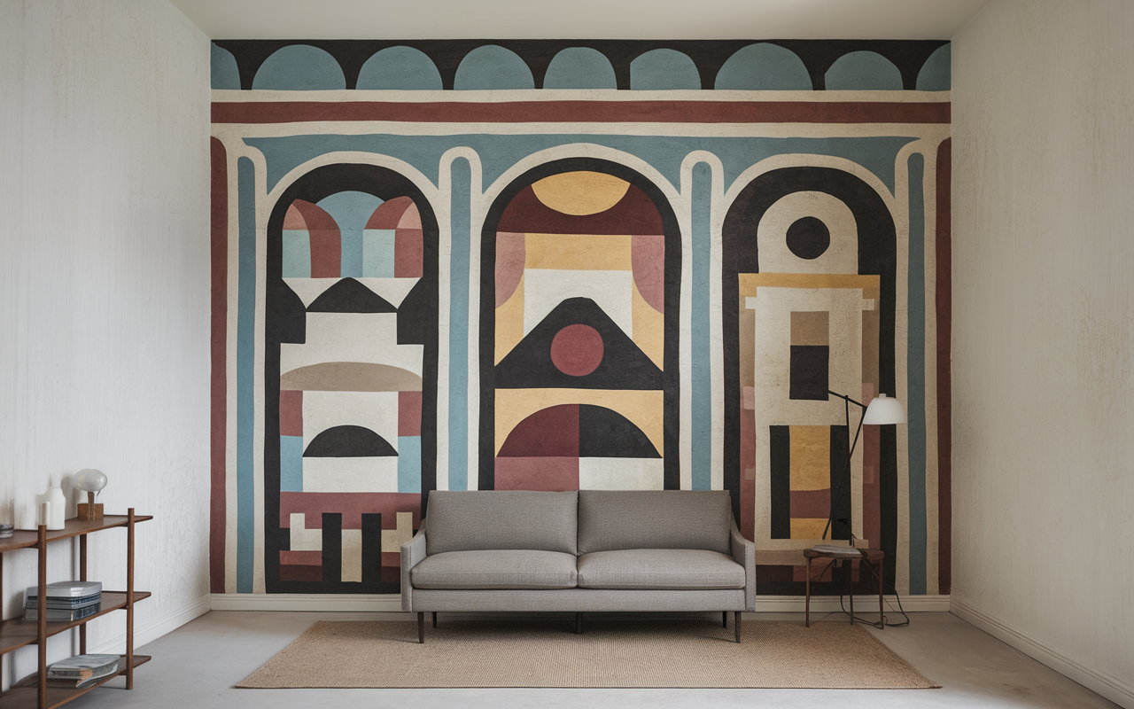 Des peintures murales décoratives pour réveiller vos murs endormis !