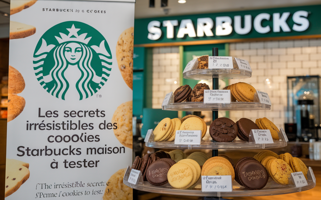 Les secrets irrésistibles des cookies Starbucks maison à tester