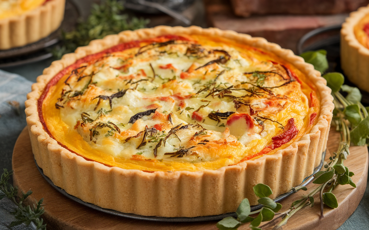 La quiche au lait : une recette gourmande et légère à découvrir